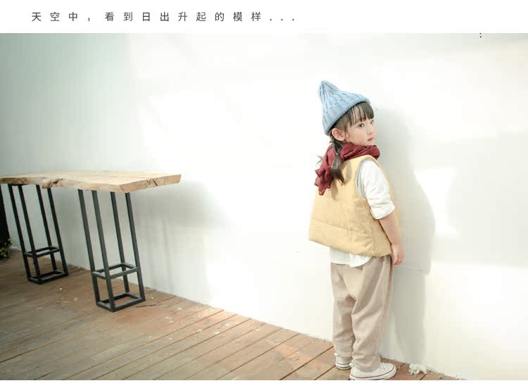 Giải phóng mặt bằng đặc biệt Áo vest cho bé trai mùa thu bé trai và bé gái Áo len cotton bé áo vest bé 0-1-3 tuổi xuân thu - Áo ghi lê áo khoác bé gái