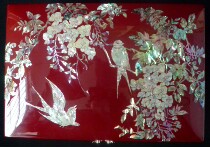 Factory Wholesale natural snail decals lacquerware box decorative stickers pattern size can be customized