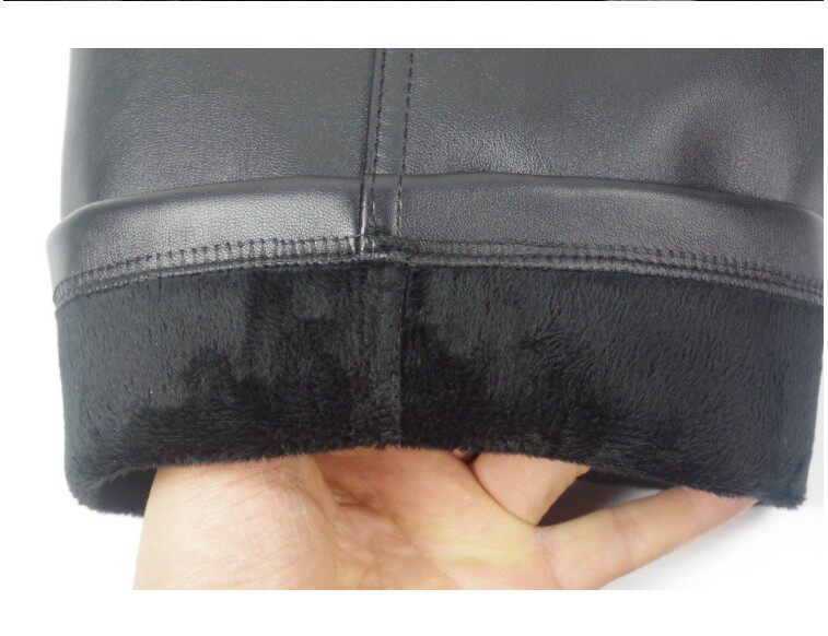 Pantalon cuir homme droit pour hiver - Ref 1493487 Image 29