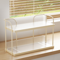 Desktop storage rack multi-layer acrylic dining table snack cup rack kitchen seasoning desk cup storage rack