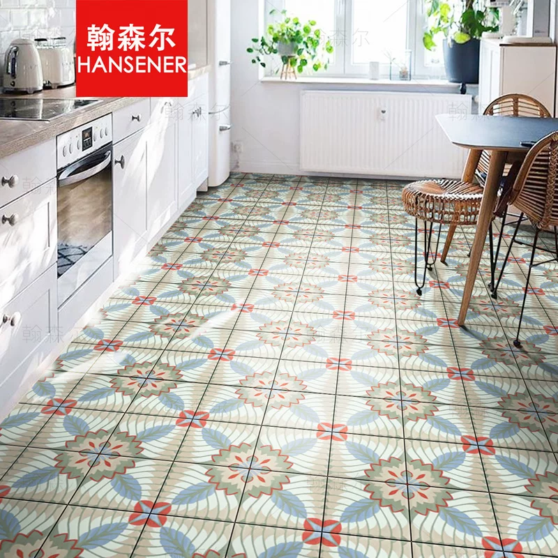 Hansonl toilet garden balcony small floor tile retro handmade tiles bathroom wall tile kitchen tile 1100