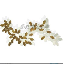 Iron Art Wall-mounted Lotus Lotus Leaf Decoration Living Room TV Sofa Background Decoration Hotel Decoration