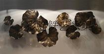 Wrought Wall Lotus lotus leaf art deco sofa background hotel living room Beauty Salon Bar decorations