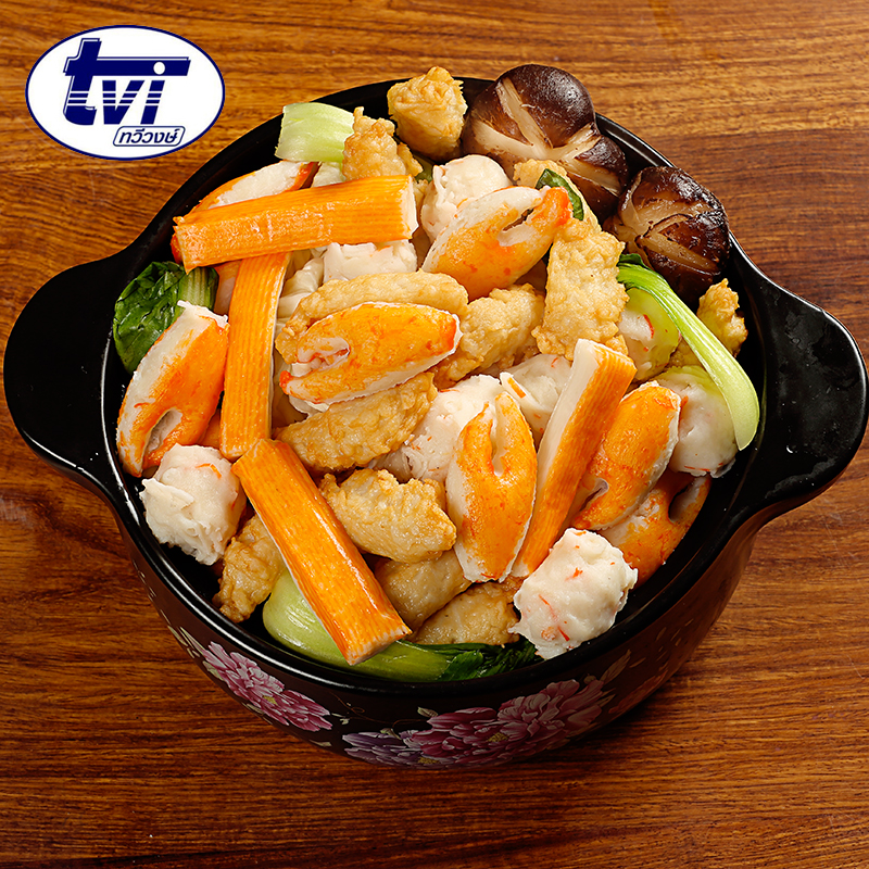 [USD 48.71] tvi Thai hotpot ingredients simulated lobster pliers crab