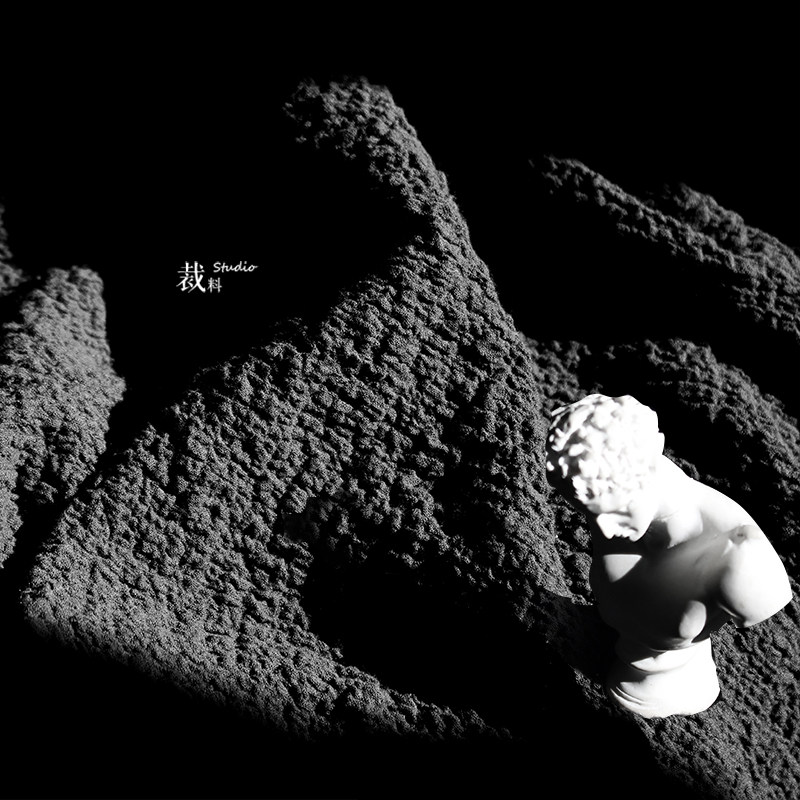 Black Reef Stone Upscale Black Upright Weight Creaty Shirt Cotton Numb Bumpsuit Fabric Clothing Designer Fabric