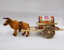 Lele cart Mongolian handicrafts ox cart ornaments ox-drawn cart table decoration cart special tourist souvenirs