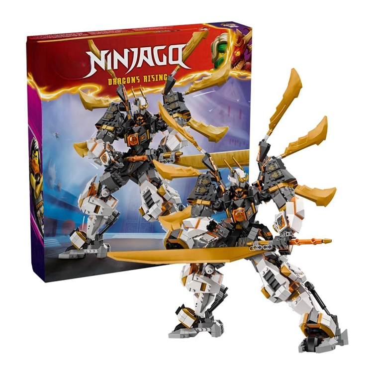 Chinese Building Blocks Ninjago Kai's Titan Dragon Mecha Model Boys' Educational Building Blocks Children's Toys Gift