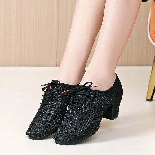 Летняя обувь, белые танцующие туфли, мягкая подошва