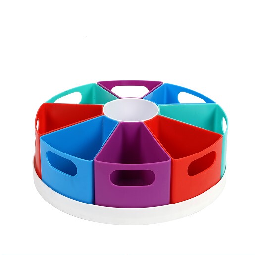 Amazon 360-Degree Rotatable Desktop Storage Box, Large-Capacity Multi-Functional Stationery Storage Pen Holder, Pen Holder