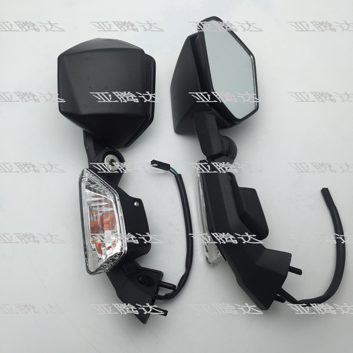 Kawasaki Kawasaki 08-09-10 ZX-10R Motorcycle Rearview Mirror Mirror with turn signals