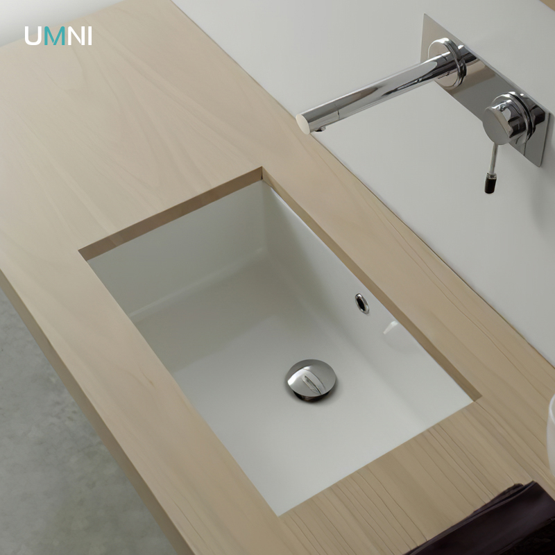 Ceramic stage pelvis oval washbasin square flush washbasin Makeup Room Table Basin small family Type of washbasin