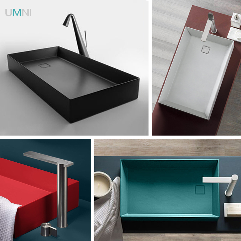 Terrace Basin side sewer Wash Basin Wash Basin ceramic washbasin Balcony Washing Machine Terrace Basin Home Art Basin