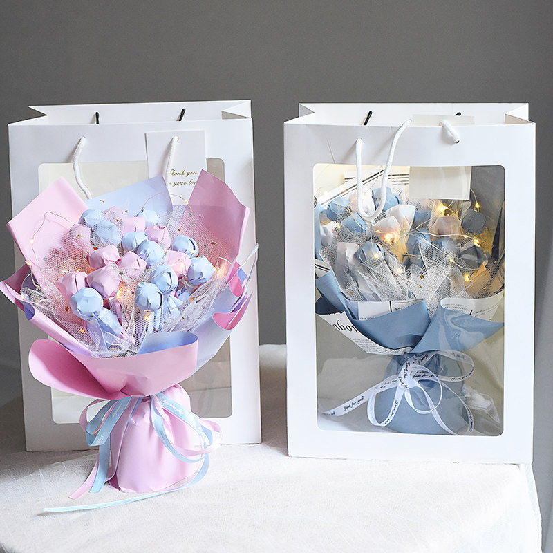 Graduation season lollipop bouquet girlfriend birthday small gift to friends friends creative candy hand bouquet finished product