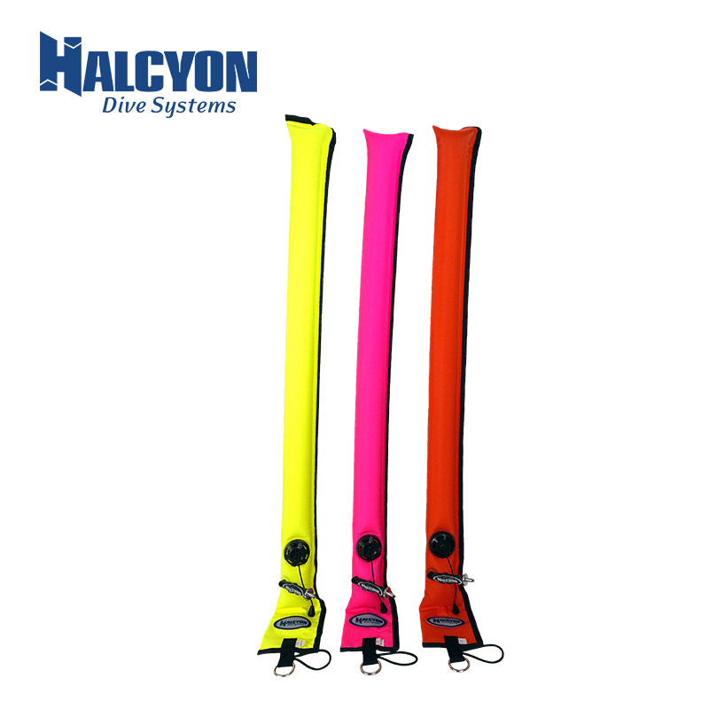 HALCYON divers like pull SMB 1 1.4 1.8M surface signal rod buoyancy rod multi-color diving accessories