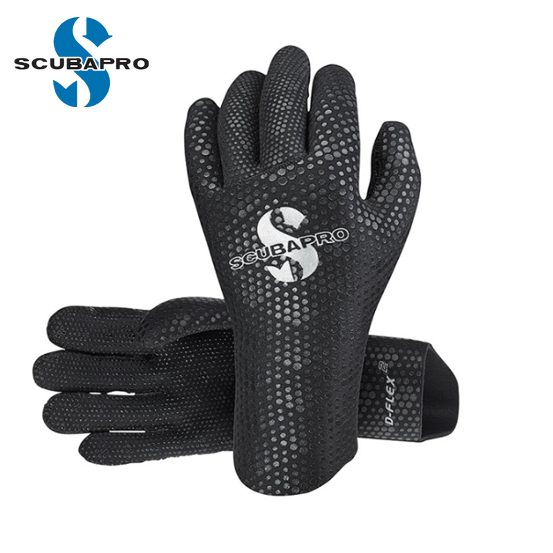 Scubapro D-FLEX 2MM diving gloves are super soft fit non-slip, comfortable, wear-resistant and warm gloves