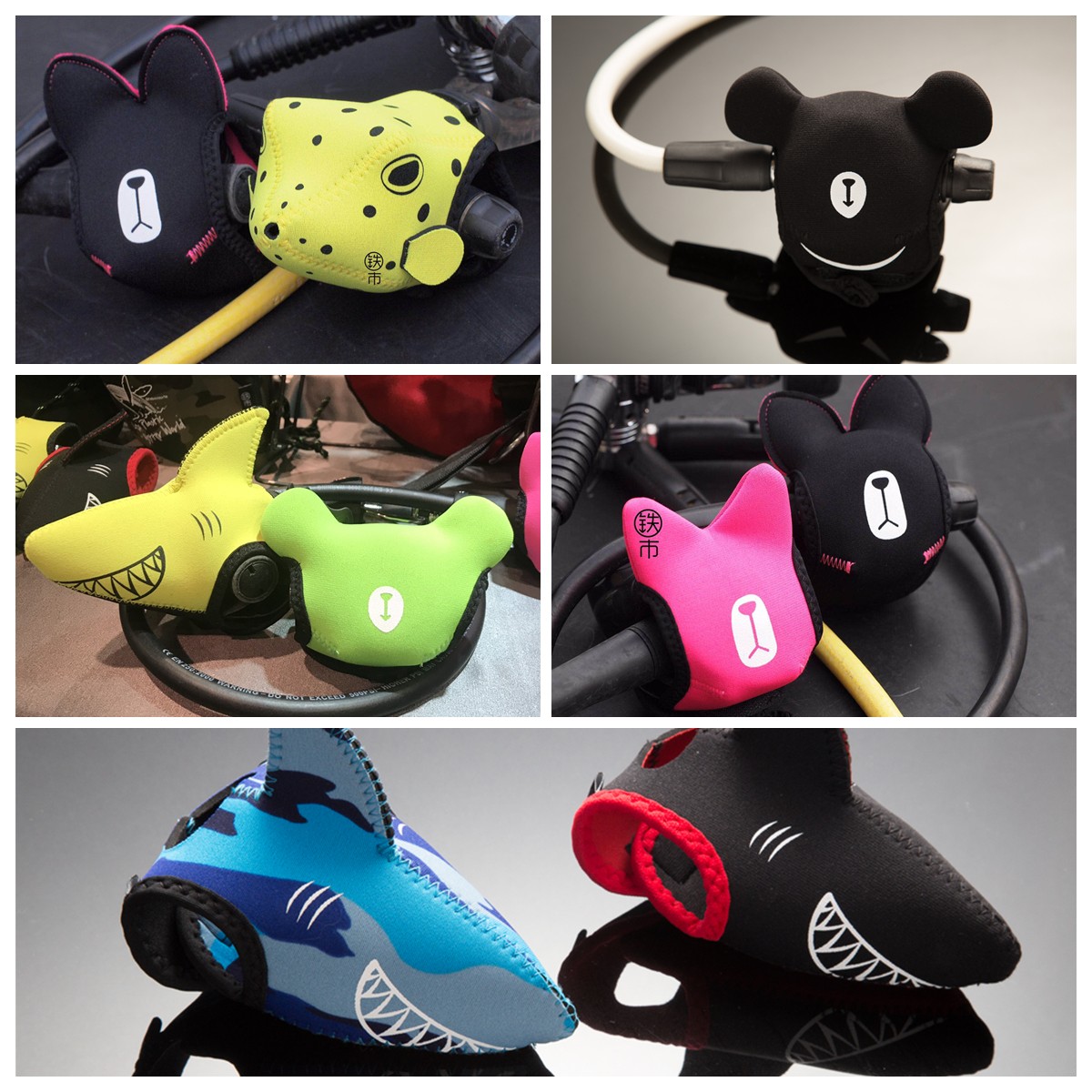 Original marine life styling diving regulator secondary head protective sleeve dust protection anti-sun protection in Taiwan's city of iron