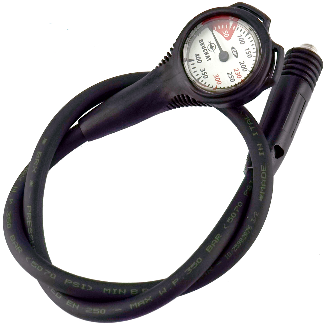 French BEUCHAT Single Pressure Gauge diving residual pressure gauge Single table spot