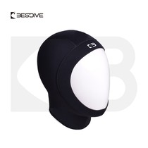 BESTDIVE good diving 3mm quick-drying inner warm hood 5mm diving hat for men and women back zipper