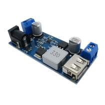 24v12v to 5V step-down module usb mobile phone charging car recorder power module High Power 5A