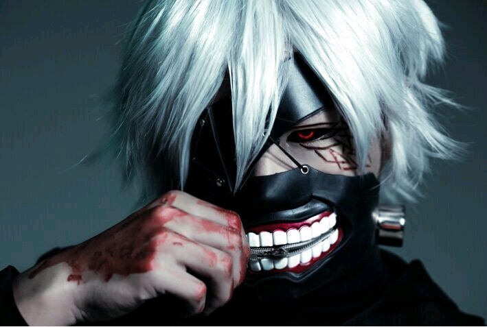 Tokyo Con Ma Cà Rồng Mặt Nạ Kim Jong-Gang Con Ma Cà Rồng Mask Mask Mask Cosplay Mặt Nạ cosplay