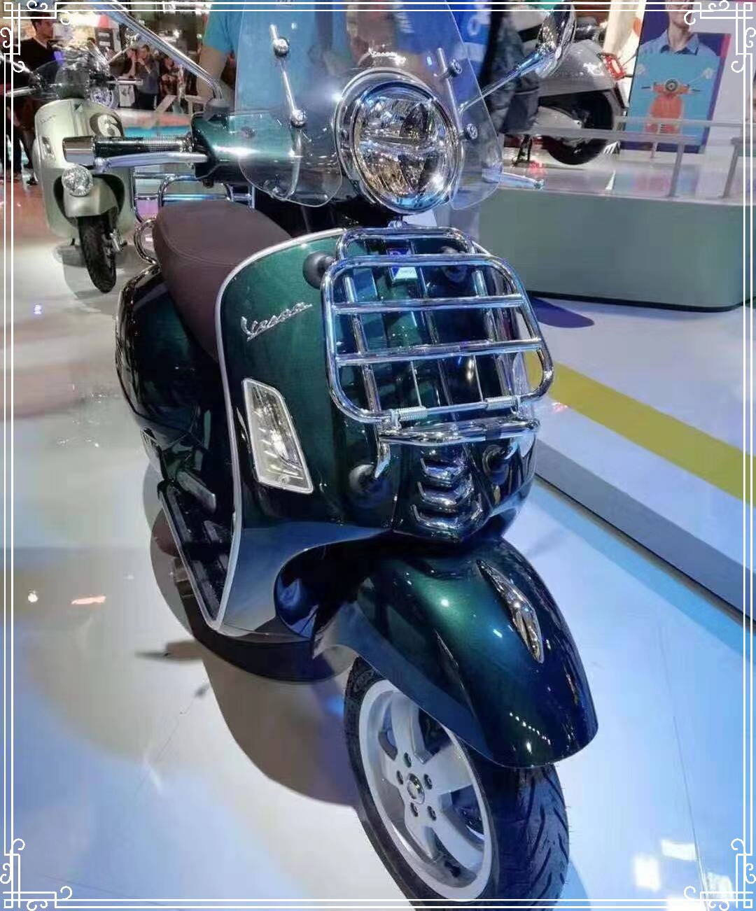 vespa gts gtv new 6 days hpe plated front shelving front shelving luggage rack 19-22