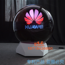 New launch ceremony props creative activities Black technology unveiling signing table opening ceremony Holographic ball 3D touch screen