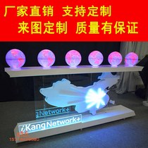 Guihe Cloud custom launch ceremony props Earth launch table Custom map modeling luminous putter signing annual meeting