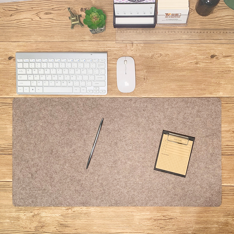 Felt pad desk pad computer desk pad cool table pad winter comfortable soft simple brush calligraphy pad