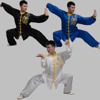 Боевые искусства Tai Chi Practice Clothing Emelcodery Longbi Changquan китайский кунг -фу, обучение Sanda Children