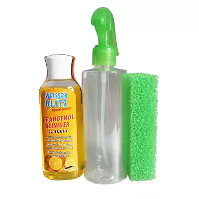 Wanjie orange leather cleaning agent Car ceiling interior leather seat flannel fabric cleaning German natural orange oil