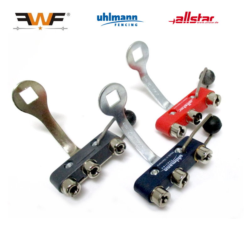 German fencing equipment Allstar Uhlmann FWF epee line socket bracket