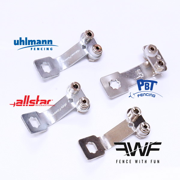 European imported fencing equipment Allstar Uhlmann FWF PBT foil fencer line socket bracket