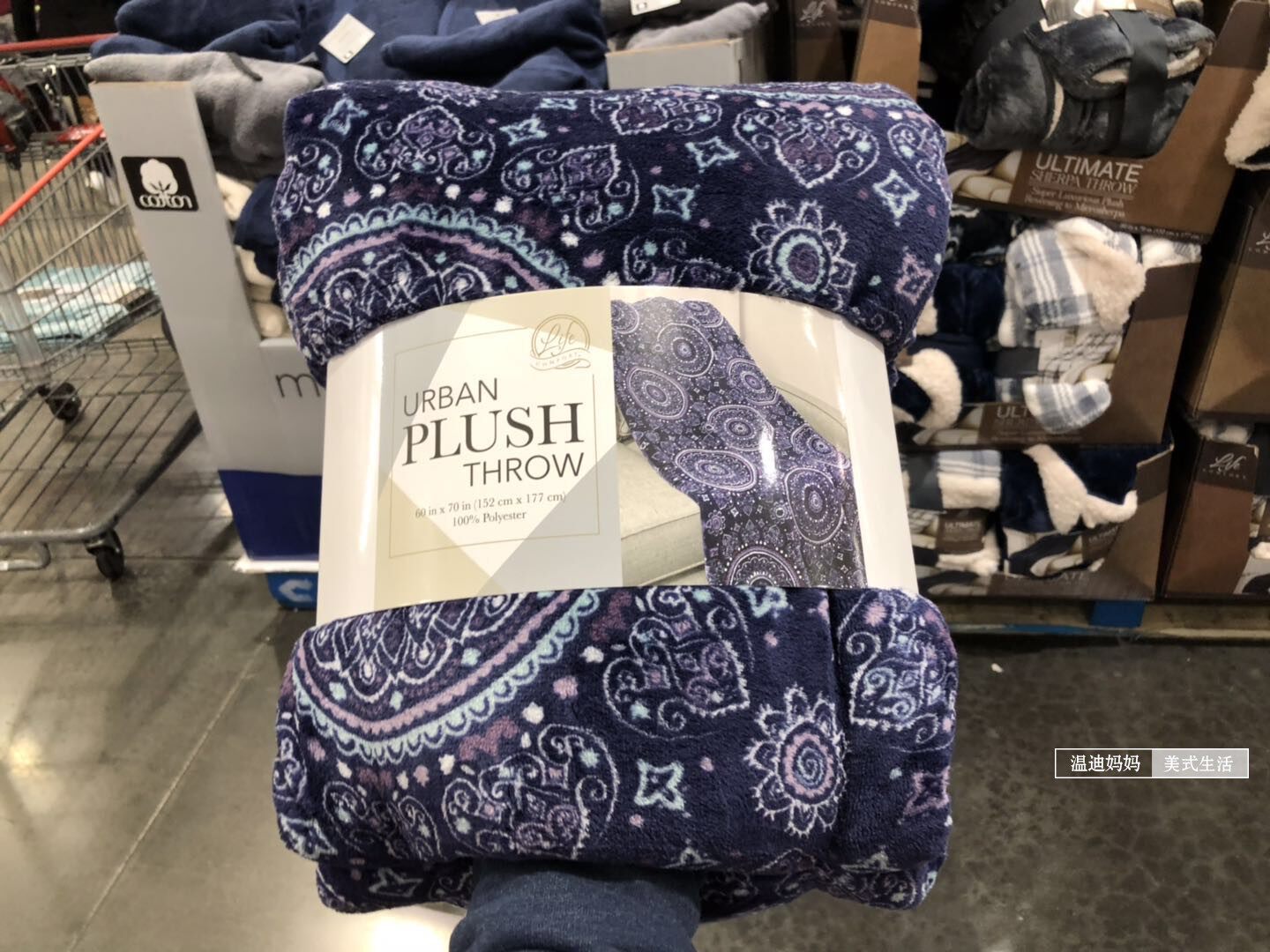 American Straight Mail Life Comfort Soft And Fine Comfort Blanket