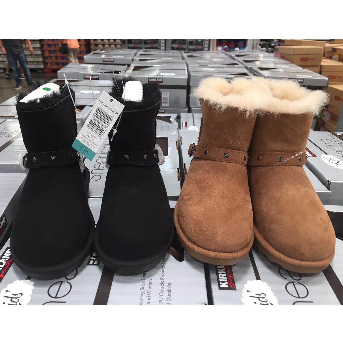 American Straight Mail Kirkland Kirkland Child Snow Boots Wool Winter Warm Comfort Short Boots Snowy Boots