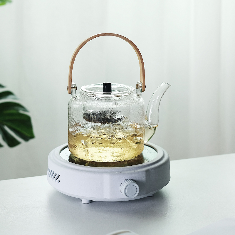 Glass filter high temperature resistant thickened steamed teapot tea set household electric ceramic stove to cook tea net red boiling kettle to make tea