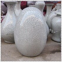 Supervalues Recommended Jingdezhen Ceramic Imitation Official Kiln Crack Open Sheet Porcelain Rich and Expendite Auspicious Egg Pendulum with Special Price