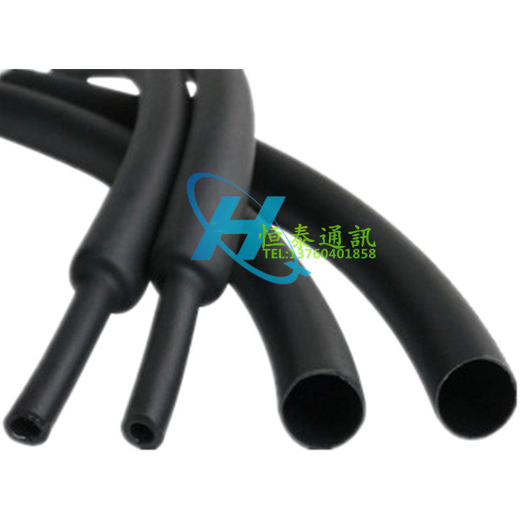 Double wall heat shrinkable tube environmental protection insulation heat shrinkable sleeve with glue 2 times shrinkage 6 4mm advanced heat shrinkable tube