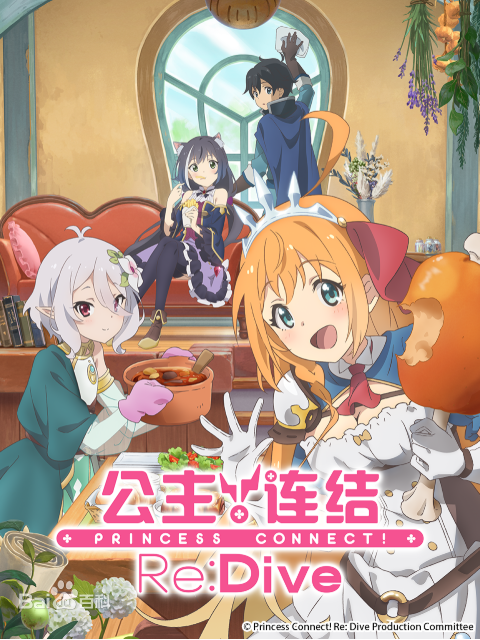 2020 July New Cartoon Princess Connect to Re: Dive DVD