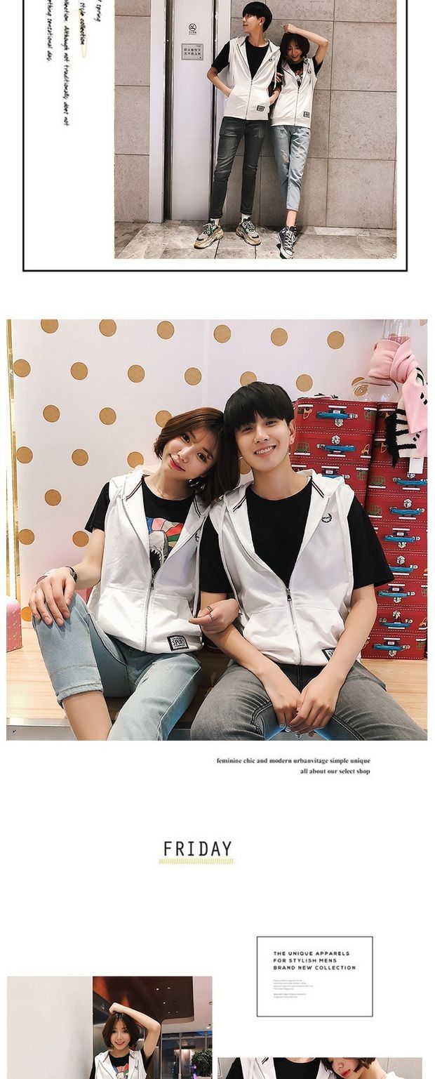 Mùa xuân và mùa thu vest nam và nữ Phiên bản Hàn Quốc của những bộ đồ mỏng mảnh cho nam thoi trang cong so