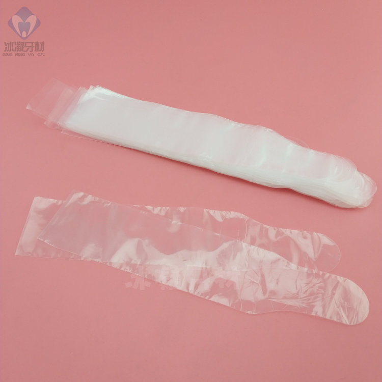 Dental scaler handle cover three-use gun disposable protective film endoscope anti-fouling protection bag 500 pcs