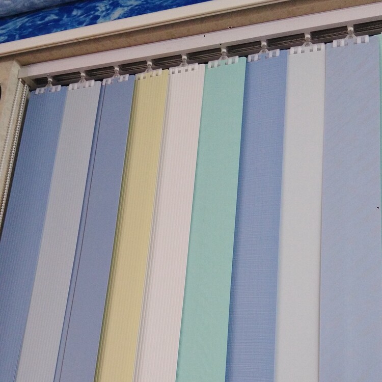 Haiming PVC vertical blind custom-made high-grade cloth venetian blind Y series venetian vertical venetian blind with accessories