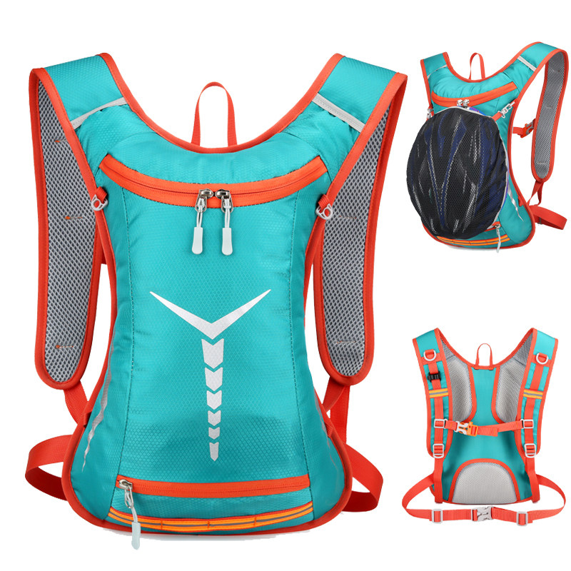 Outdoor cross-country running backpack ultra-light double shoulder bag marathon bag hiking breathable ride mountaineering bag