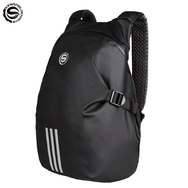 SFK Safety Helmet Bag Large Capacity Locomotive Double Shoulder Shoulder Bag Charter car bag Safety helmet Shoulder Bag Riding Bag Casual Street