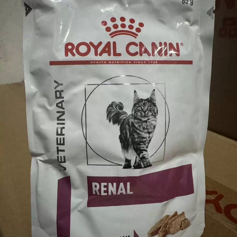Royal Canin Kidney Prescription Wet Food 85g Mousse Meat Puree for Cats with Kidney Disease Adult Cat Wet Food