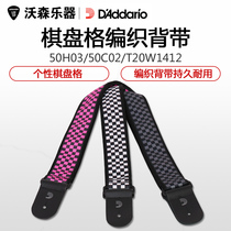 DAddario Dadario folk guitar electric guitar bass strap printed pattern woven strap series