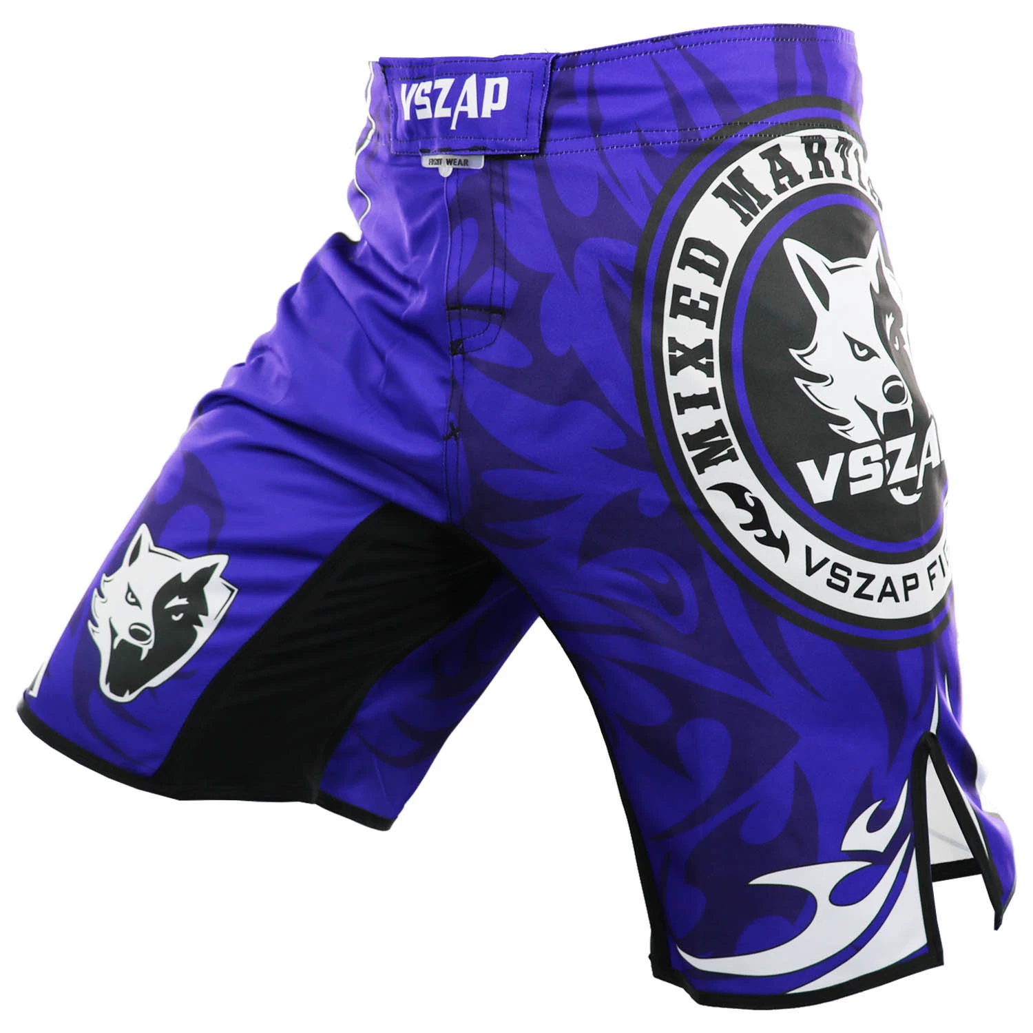 VSZAP MMA Quần đùi đấu võ tổng hợp Sanda thể dục phong cách võ thuật Muay Thái UFC luyện tập thể thao chạy - Quần thể thao