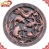 Tang ancient brick carving antique brick carving imitation copper relief shadow Wall Wall pendant Chinese style ancient building more than year