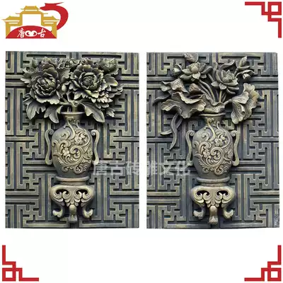 Tang Gu brick carving antique brick carving relief shadow Wall Wall pendant Chinese style Huizhou style ancient building rich peace