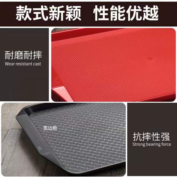 Nhà hàng Khách sạn Thức ăn nhanh Nhà hàng căng tin Khay nhựa Hình chữ nhật Tấm chống trượt Tấm thương mại Phục vụ Bộ đồ ăn đặc biệt - Đồ ăn tối chén ăn cơm