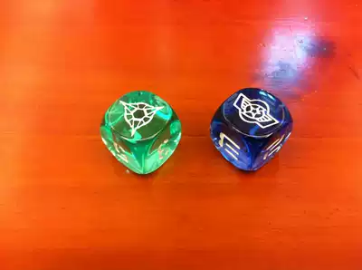 6-sided rounded numbers 16MM dice Dungeons and Dragons D6 Pioneer Color Sub-Game 6 literally replaced with Pioneer LOGO
